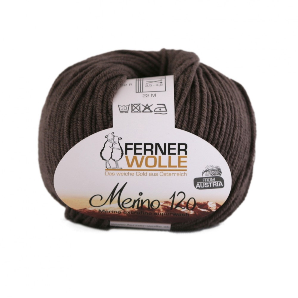 Ferner Merino 120 - 403 braun