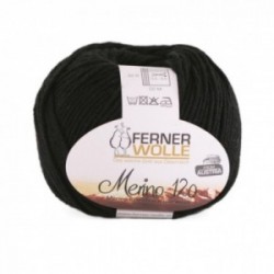 Ferner Merino 120 - 404 schwarz