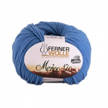 Ferner Merino 120 - 416 mittelblau