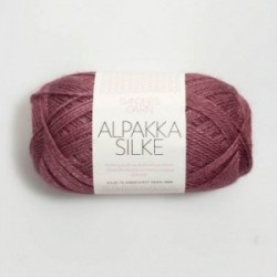 Sandnes Alpakka Silke 4244 dunkelaltrosa