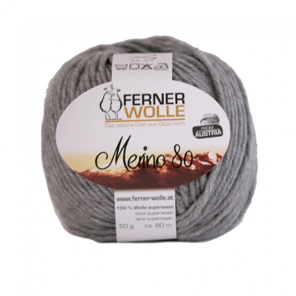 Ferner Merino 80 - 302 hellgrau