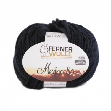 Ferner Merino 80 - 317 dunkelblau