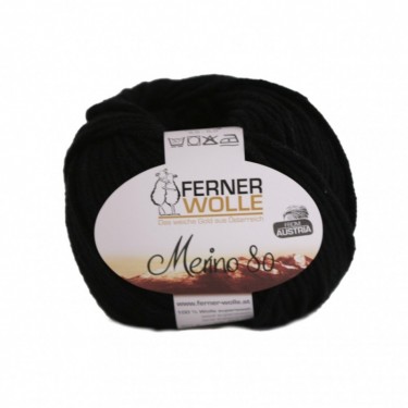 Ferner Merino 80 - 319 schwarz