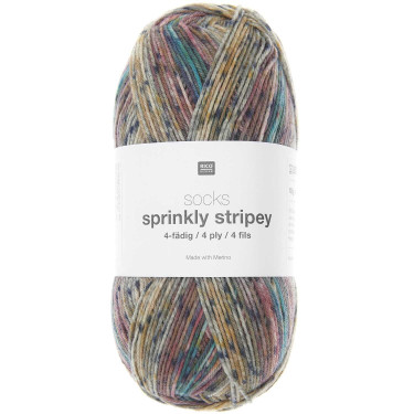 Maschenwerkstatt - Socks Sprinkly Stripey